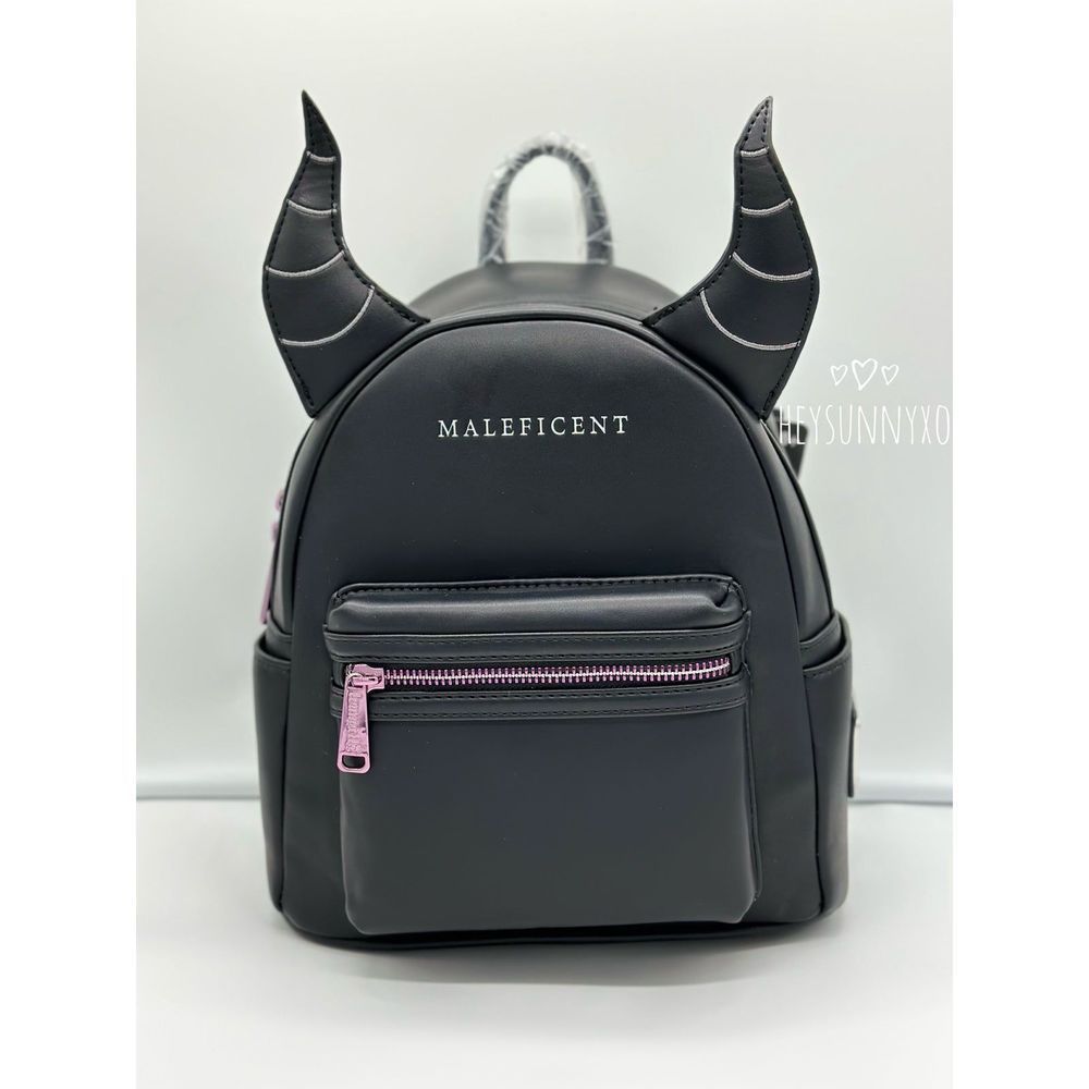 Loungefly Disney Sleeping Beauty Maleficent Minimalist Figural Mini Backpack